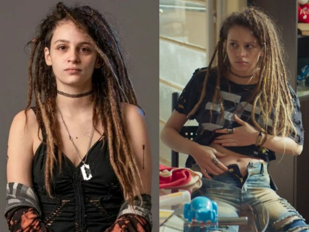 Lara Tremouroux vive Joy em Um Lugar ao Sol (Reprodução/Globo)