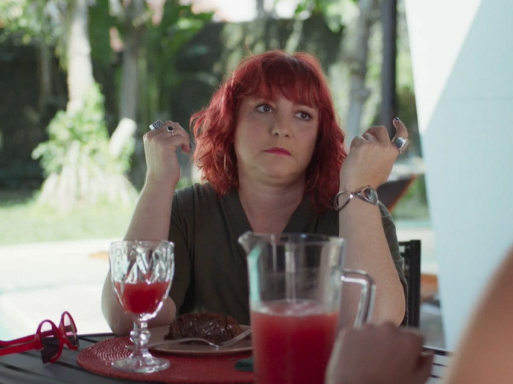 Nicole (Ana Baird) em Um Lugar ao Sol (Reprodução/Globo)