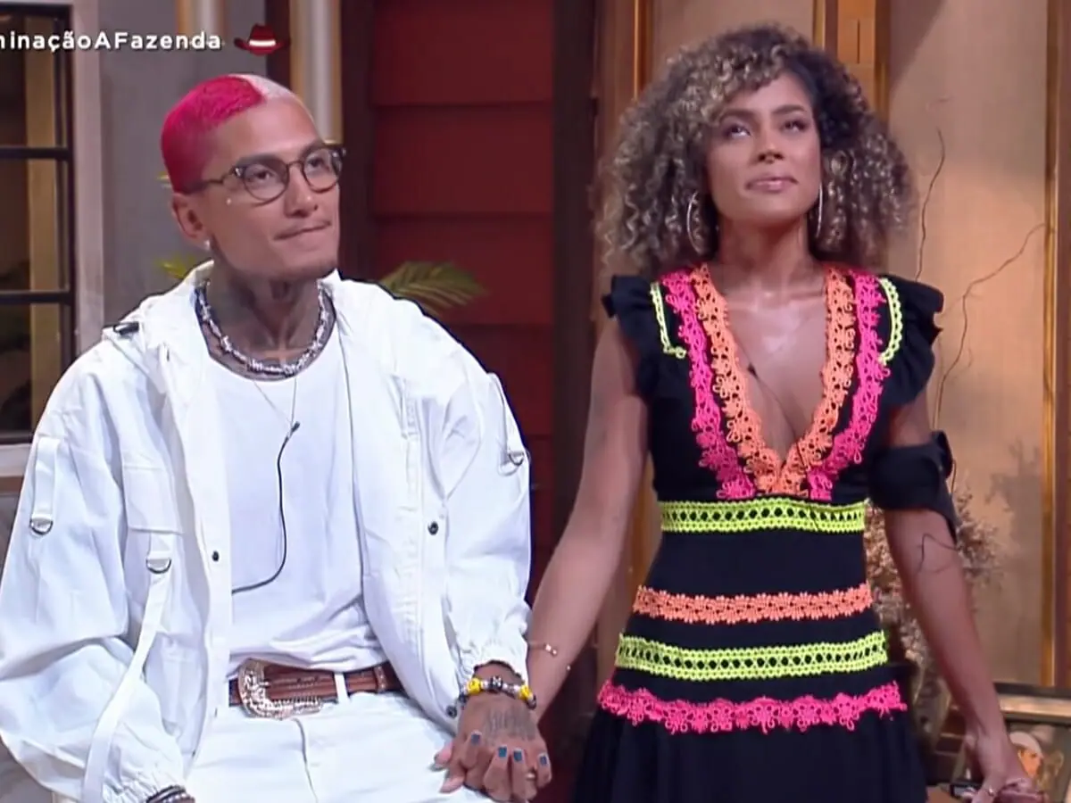 Dynho Alves e Sthe Matos em A Fazenda 13