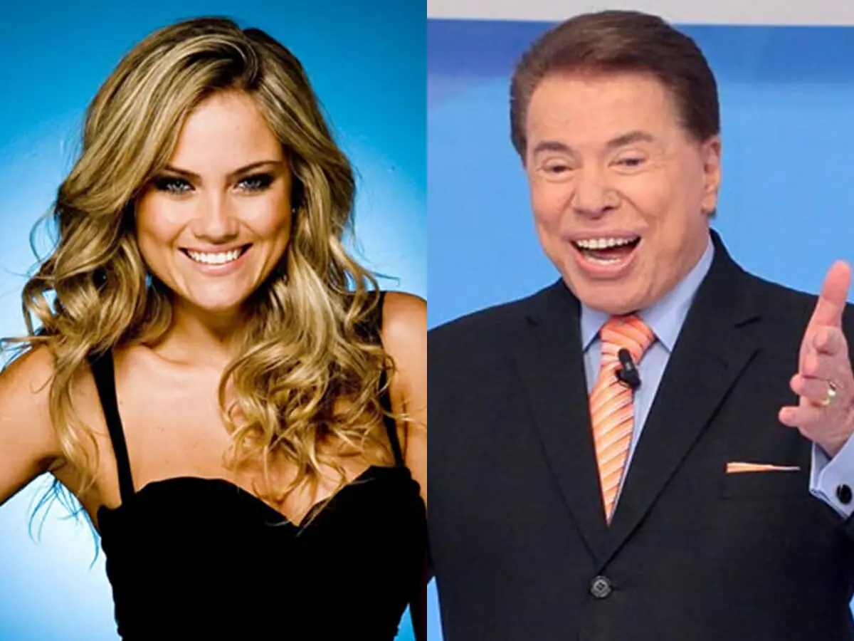 Ellen Rocche participou da Casa dos Artistas 2, apresentado por Silvio Santos (Reprodução/Montagem Observatório da TV)