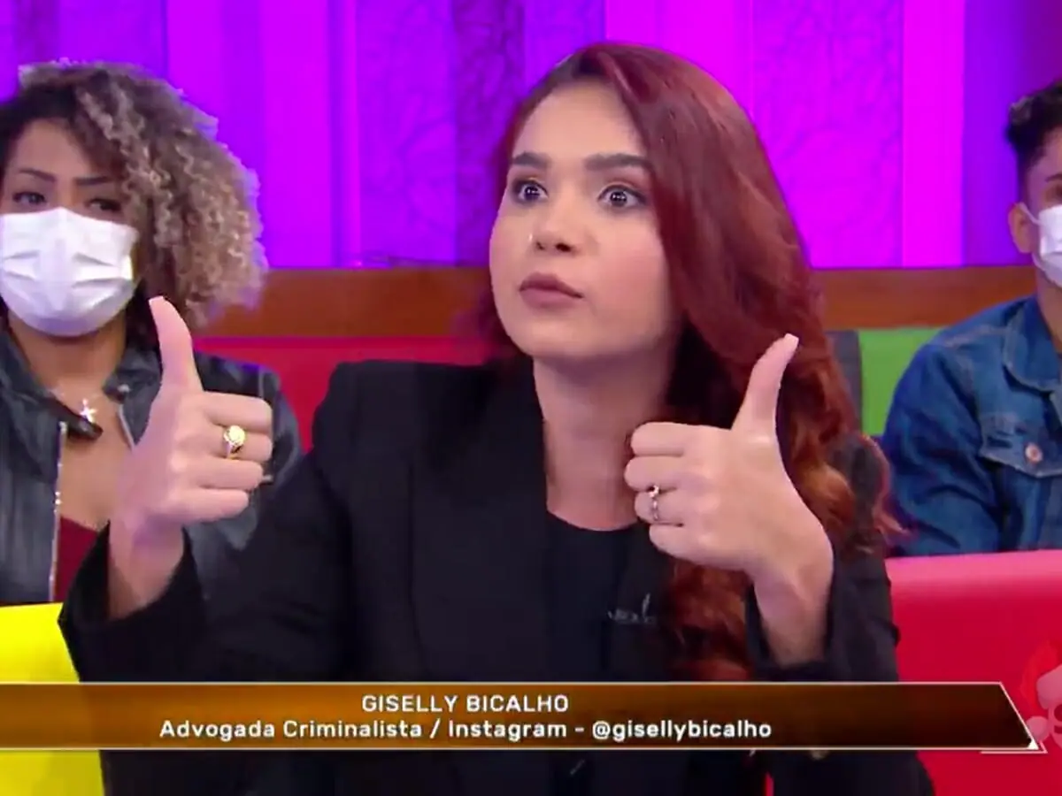 Giselle Bicalho, ex-BBB, aparece no Casos de Família (Reprodução: SBT)