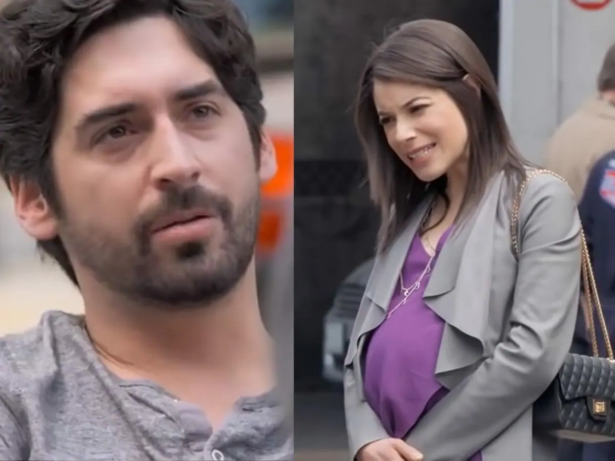 Jaime (Mauricio Abularach) e Gina (Dany Perea) em Te Dou a Vida (Reprodução)