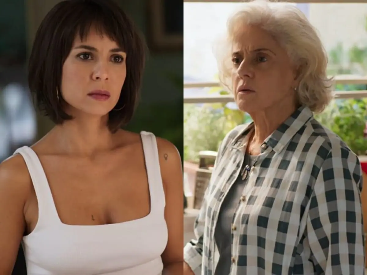 Lara (Andréia Horta) e Noca (Marieta Severo) de Um Lugar ao Sol