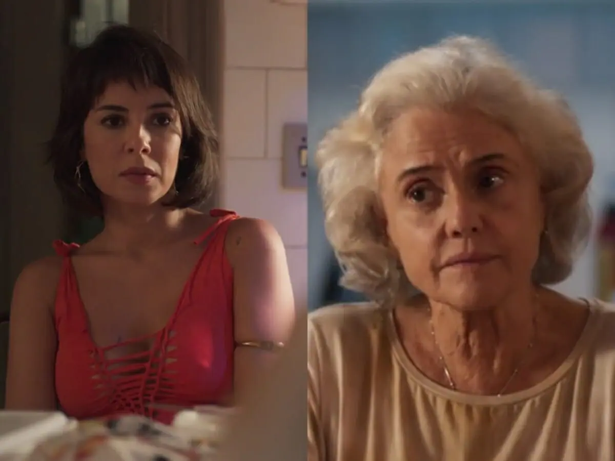 Lara (Andréia Horta) e Noca (Marieta Severo) de Um Lugar ao Sol