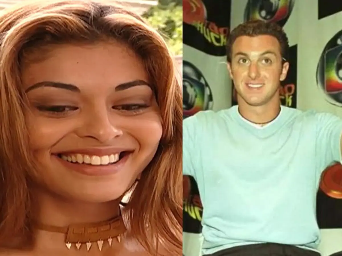 Luciano Huck e Karla (Juliana Paes) em O Clone (Reprodução)