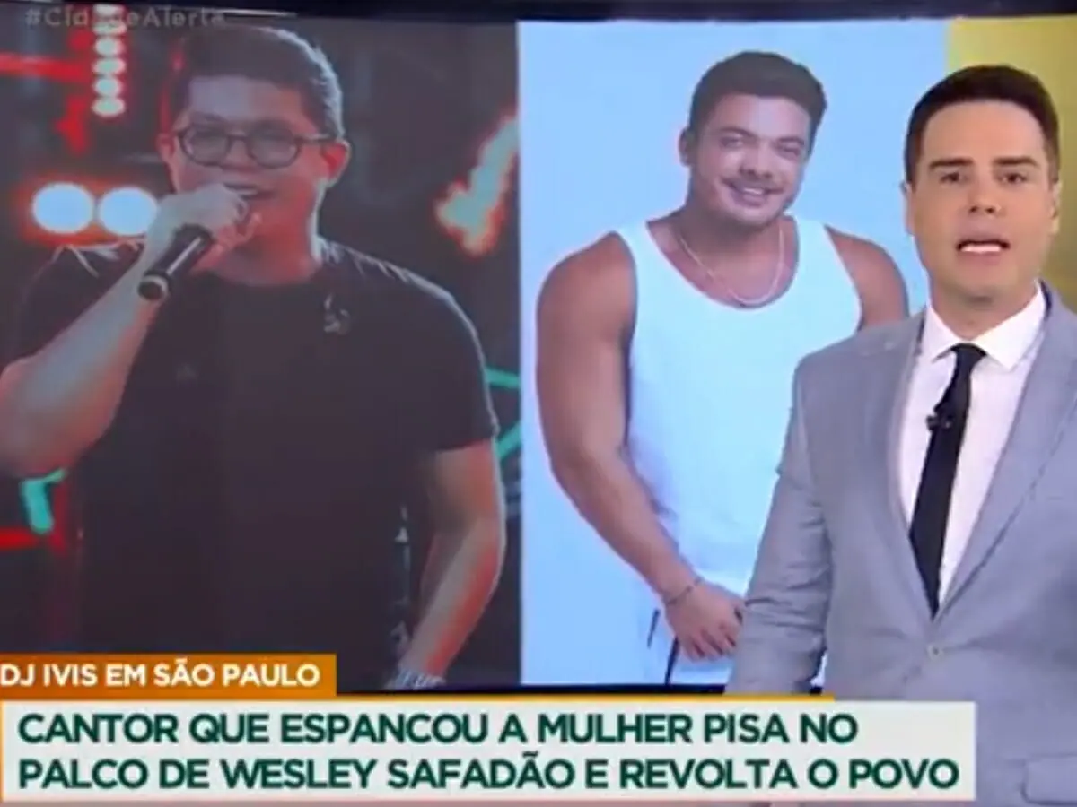 Luiz Bacci criticou Wesley Safadão no Cidade Alerta por ter DJ Ivis em seu show