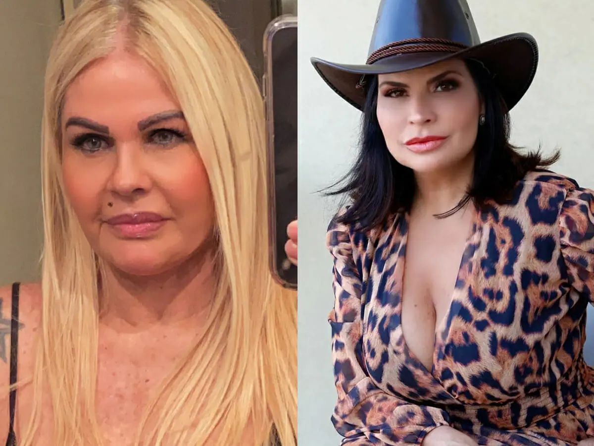 Monique Evans e Solange Gomes