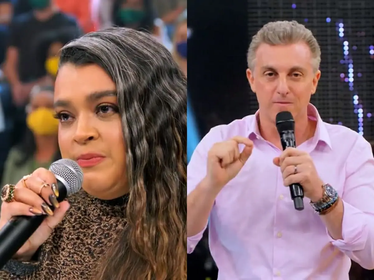 Preta Gil e Luciano Huck no Domingão com Huck