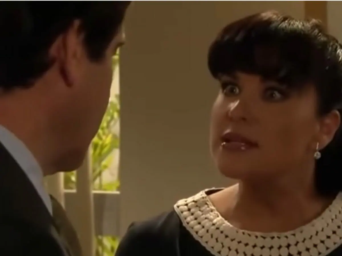 Priscila (Arleth Terán) e Aníbal (Guillermo Capetillo) em Amanhã é Para Sempre (Reprodução)