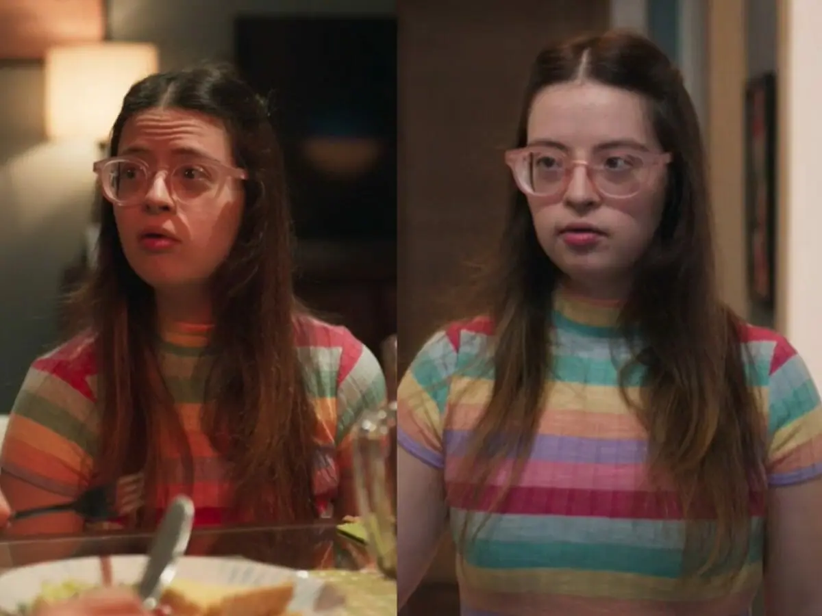 Mel (Samanta Quadrado) em Um Lugar ao Sol (Reprodução/Globo)