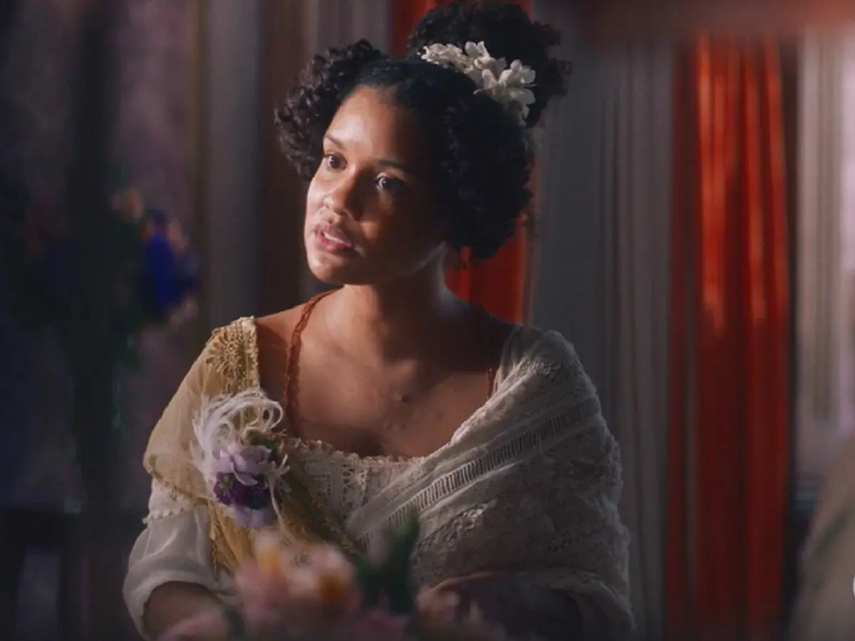 Zayla (Heslaine Vieira) em Nos Tempos do Imperador