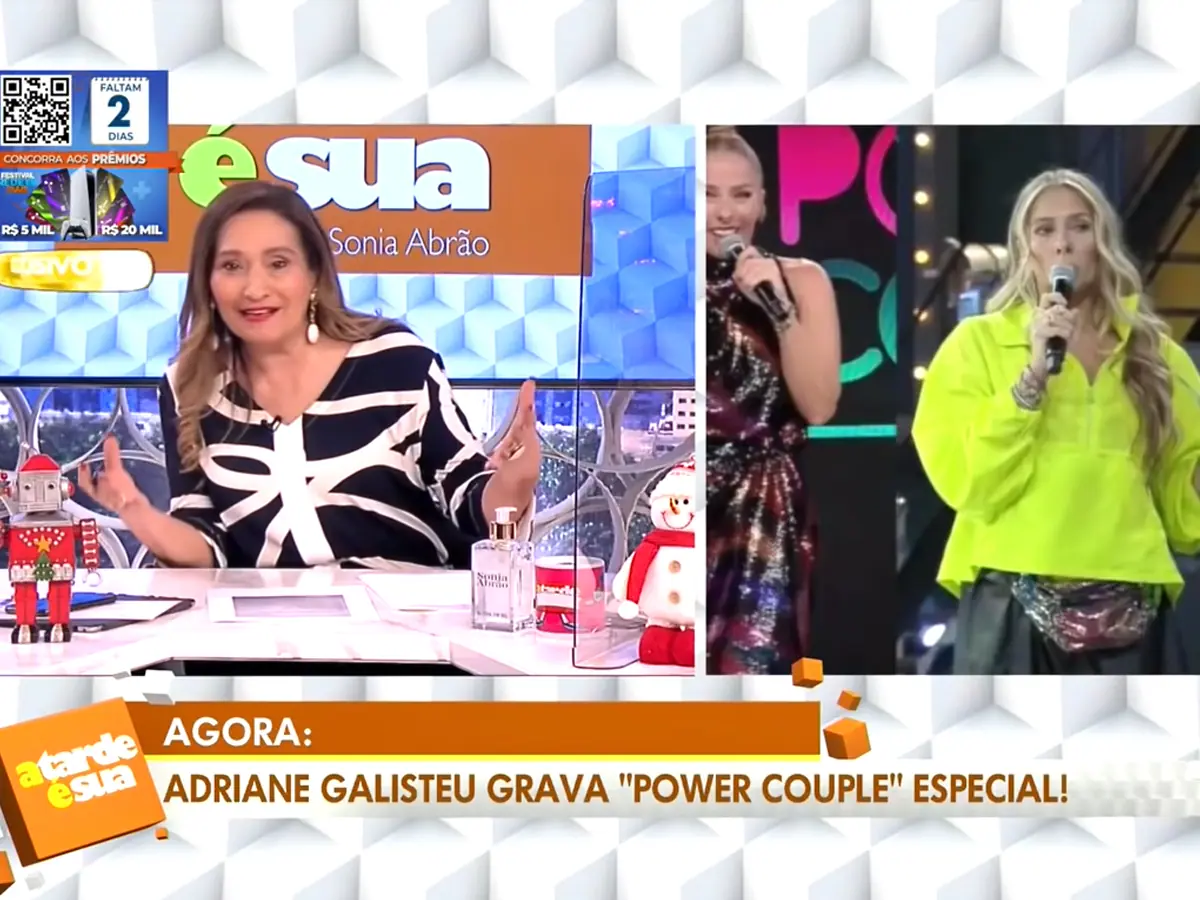 Sonia Abrão no A Tarde É Sua