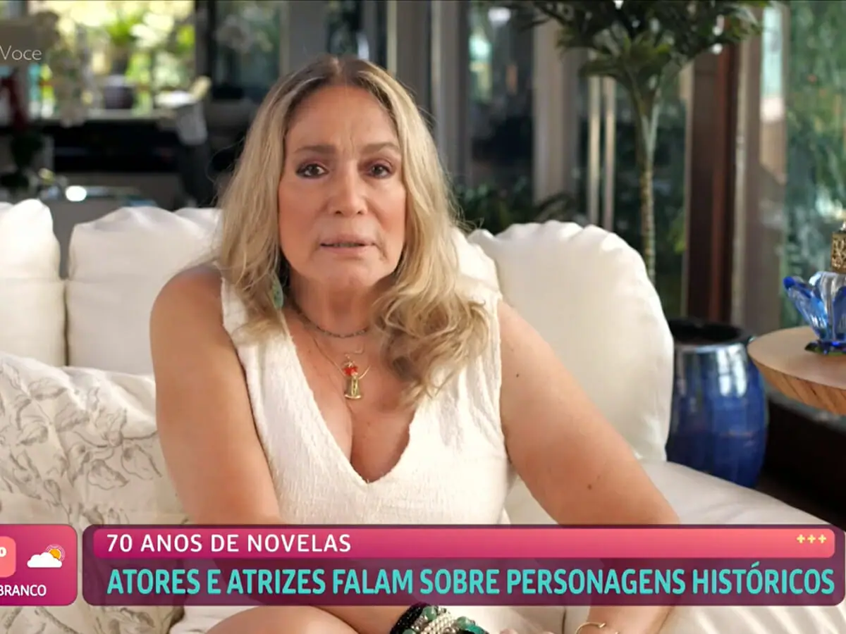 Susana Vieira no Mais Você