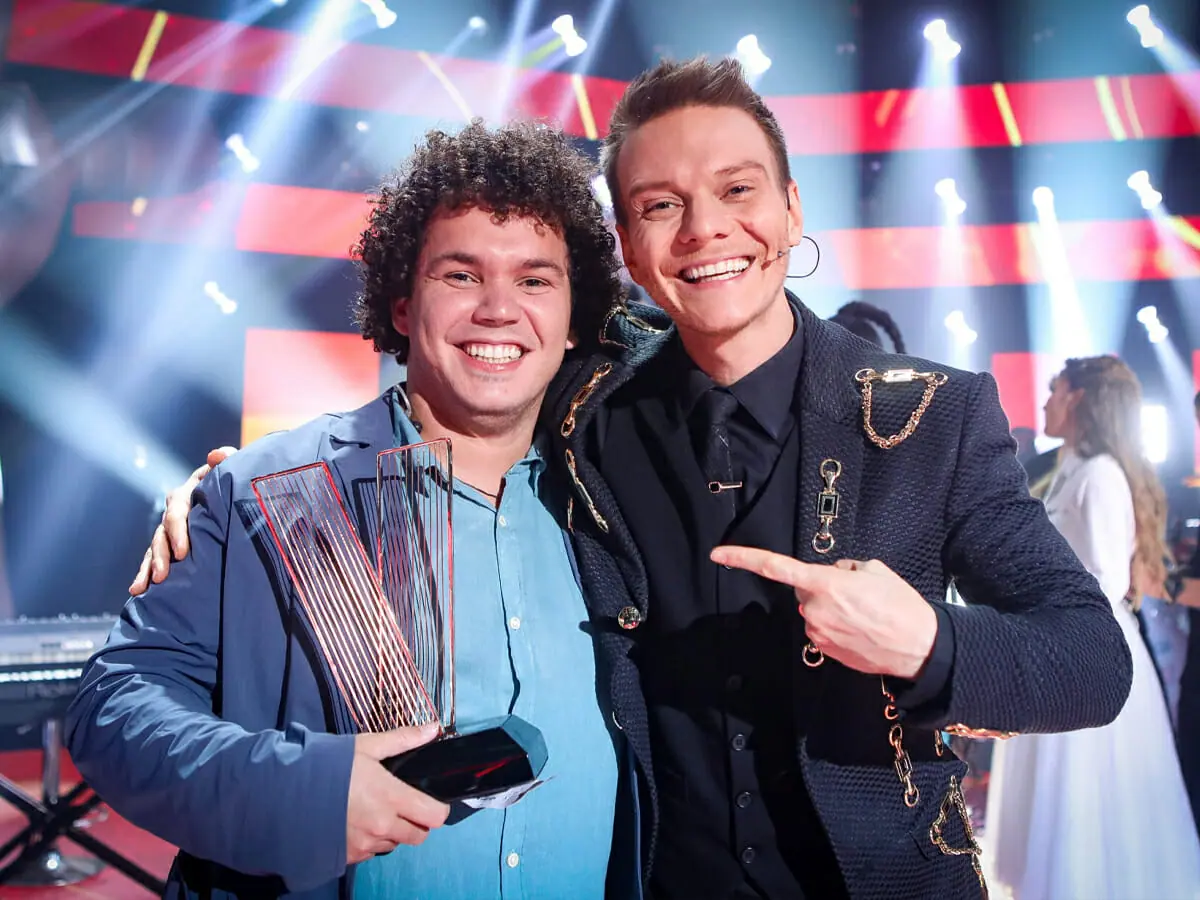 Giuliano Eriston e Mighel Teló
