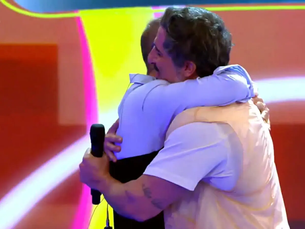 Xuxa Meneghel e Marcos Mion no Caldeirão