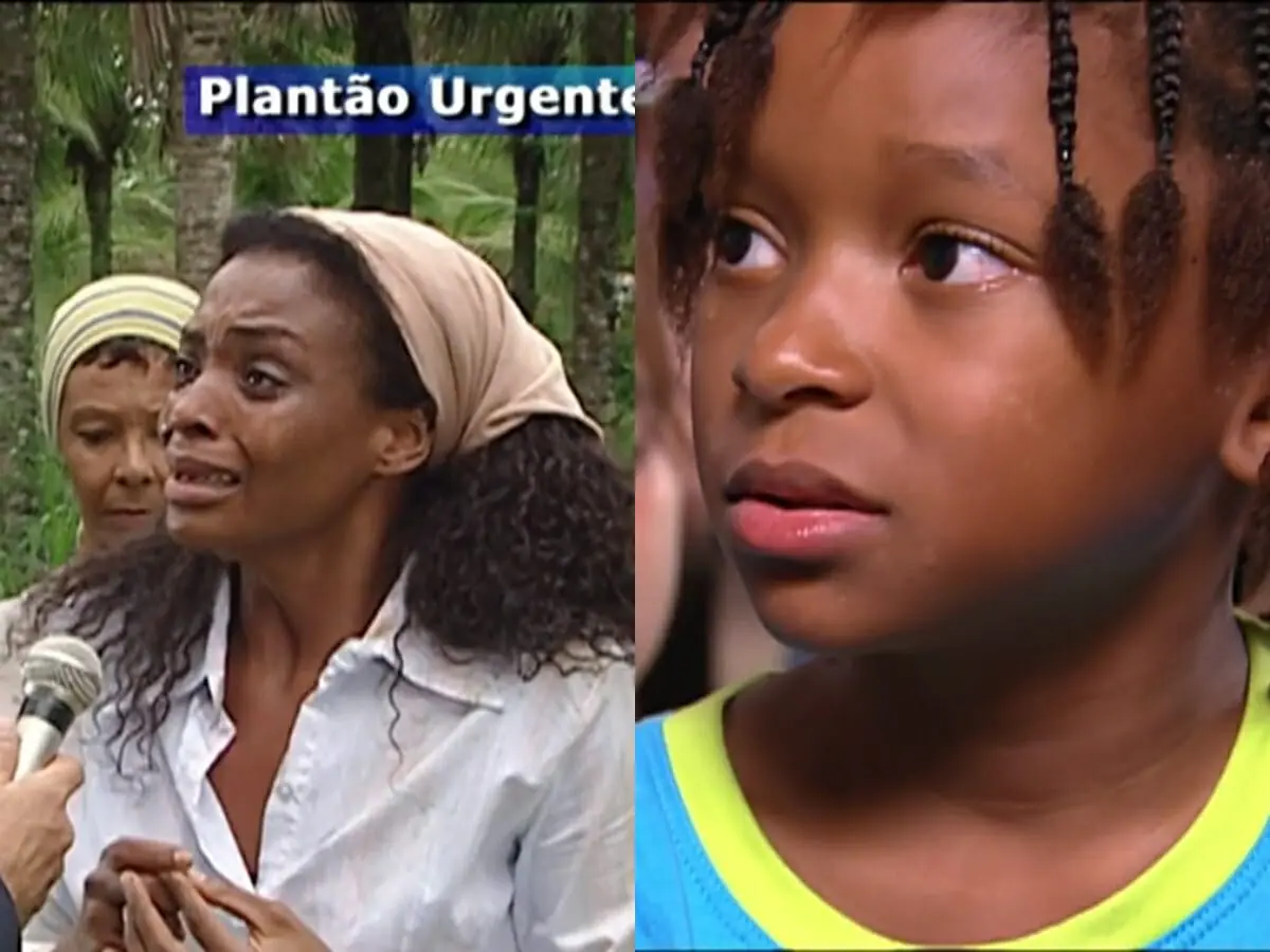 Zezinho (Diego Francisco) reconhece a mãe em Prova de Amor