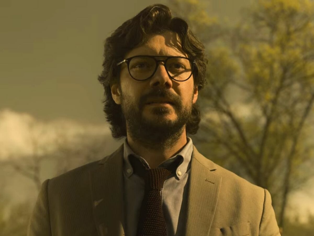 Álvaro Morte no volume final da parte 5 de La Casa de Papel