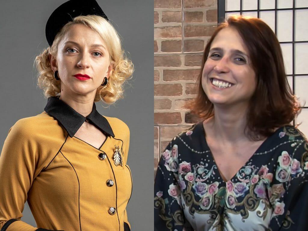 Passaporte para Liberdade: Margareth Levy (Isabela Gwizdak) e Fernanda Baronne