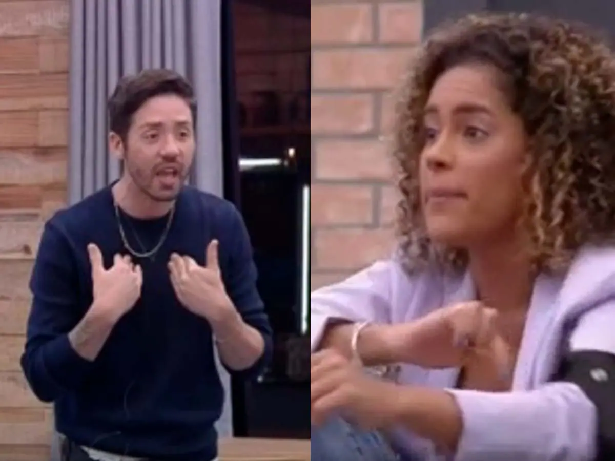 Rico Melquiades e Sthefane Matos em A Fazenda 13