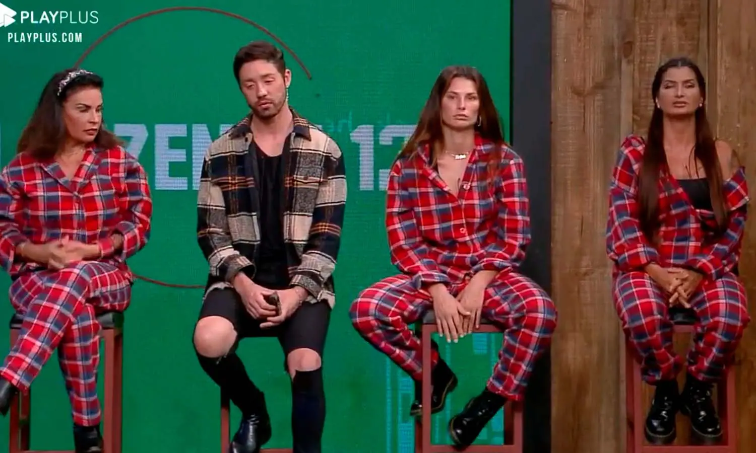 Dayane Mello, Marina Ferrari, Rico Melquiades e Solange Gomes estão na Roça em A Fazenda 13