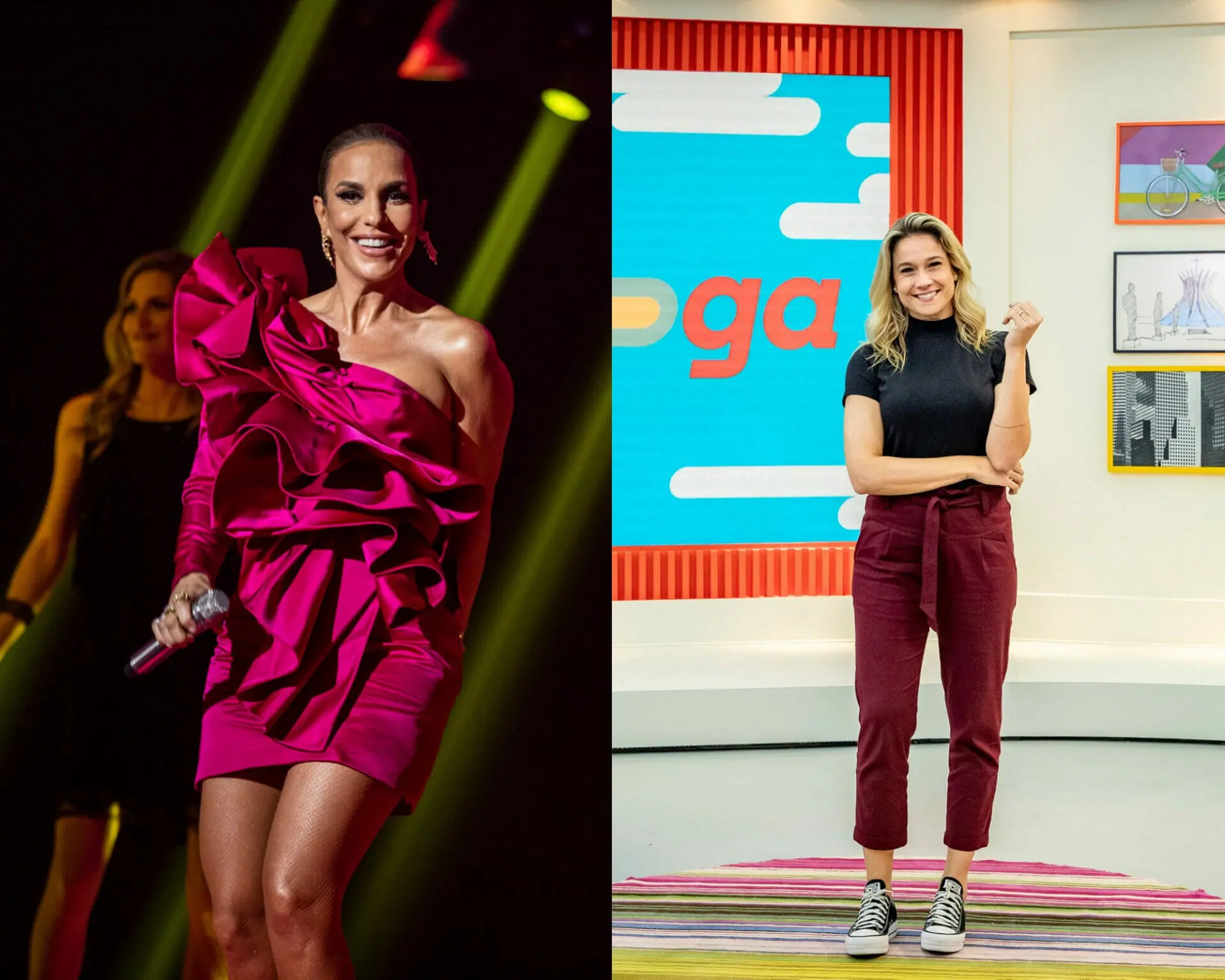 Ivete Sangalo e Fernanda Gentil (Divulgação)