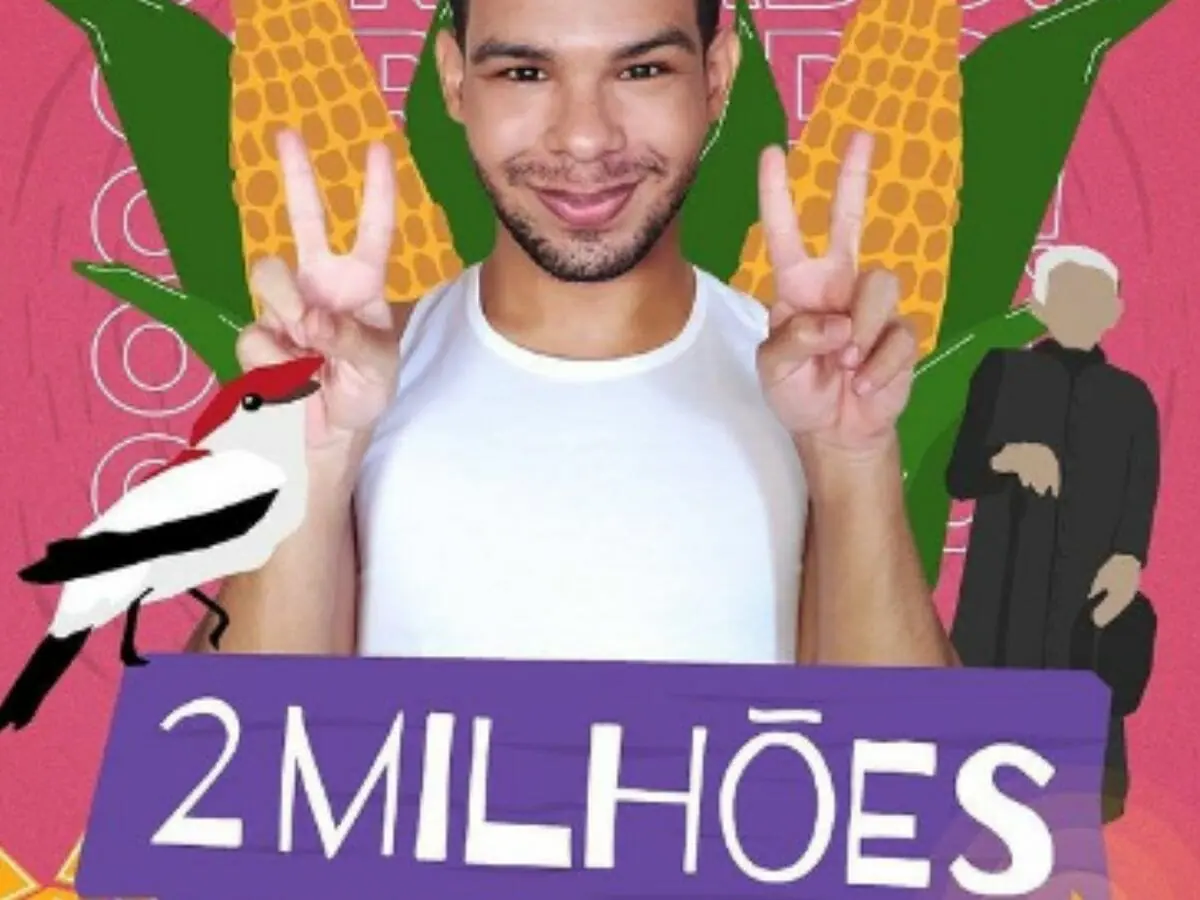 Vyni alcança 2 milhões de seguidores