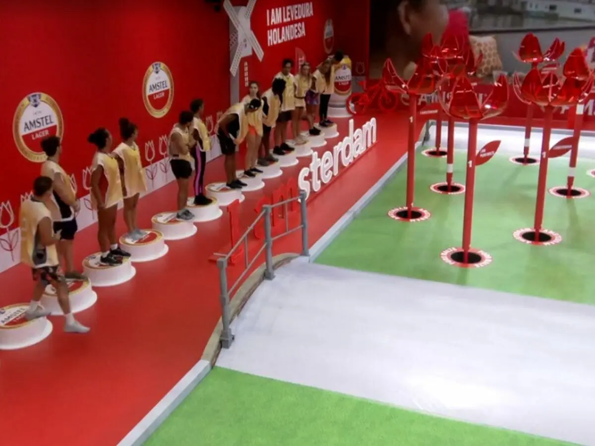 Participantes se preparam para a Prova do Anjo no BBB 22