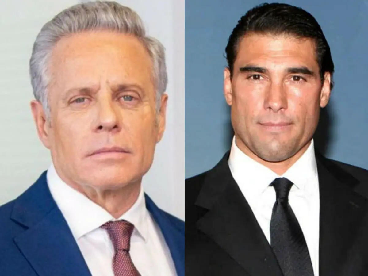 Alexis Ayala, protagonista de Se Nos Deixam, e Eduardo Yañez, que recusou o papel (Reprodução)