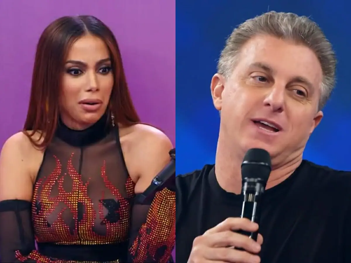 Anitta e Luciano Huck no Domingão com Huck