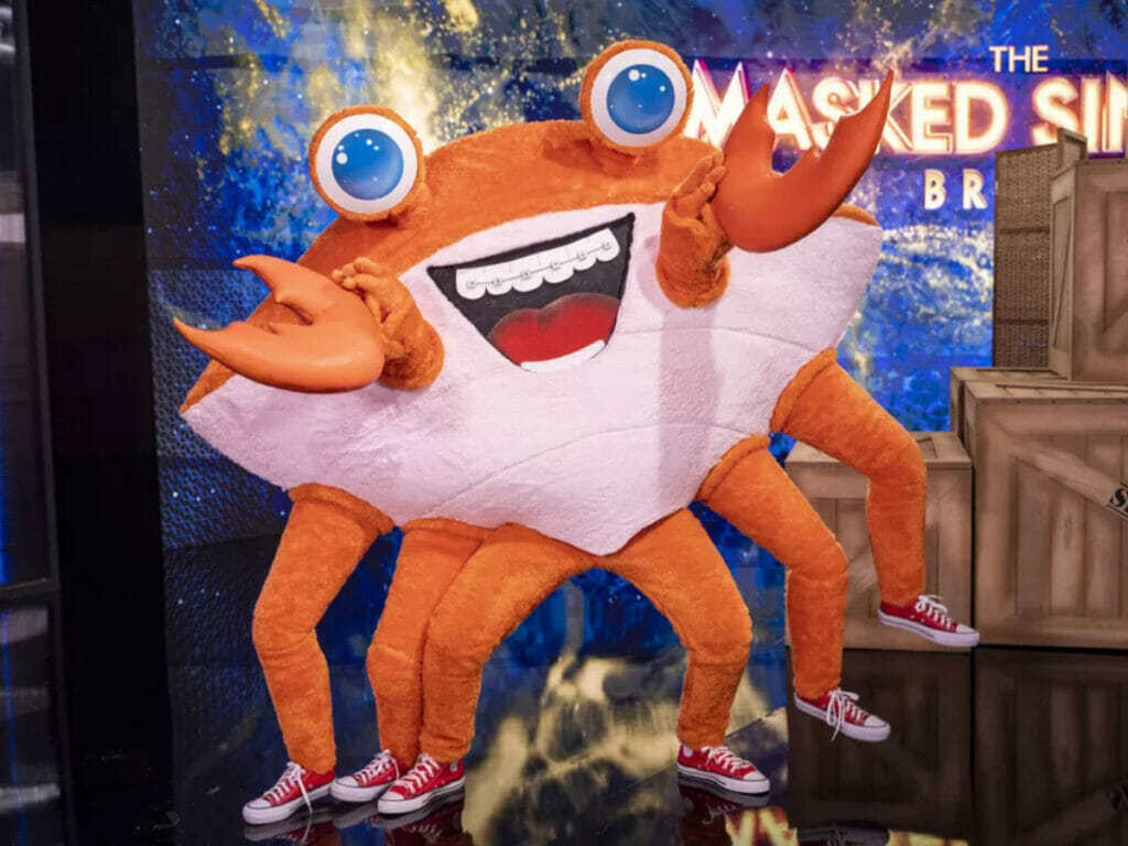 Caranguejo do The Masked Singer Brasil (Divulgação)