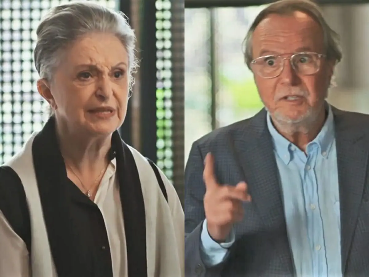 Celina (Ana Lucia Torre) e Daniel (Tato Gabus Mendes) de Quanto Mais Vida, Melhor!