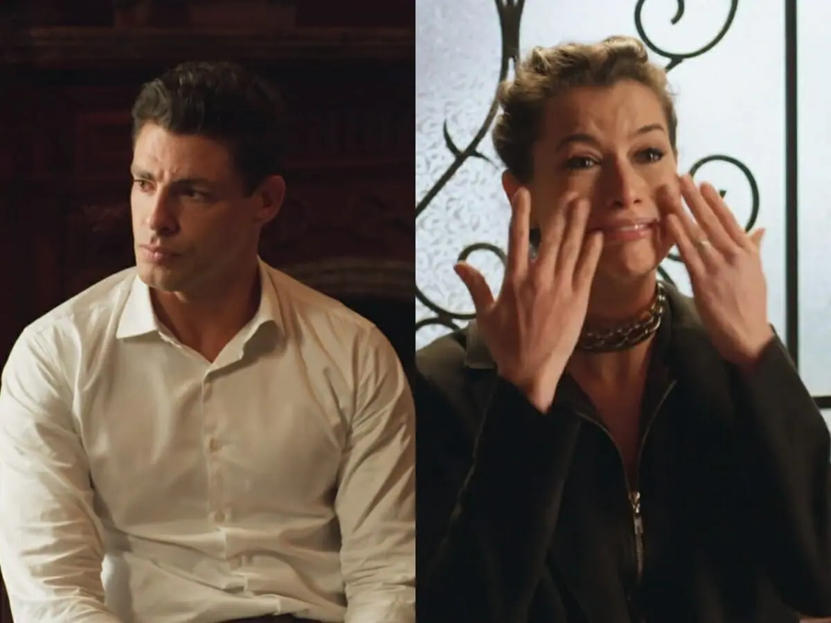 Christian (Cauã Reymond) e Bárbara (Alinne Moraes) de Um Lugar ao Sol