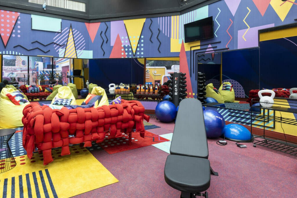 Decoração da casa do BBB 22
