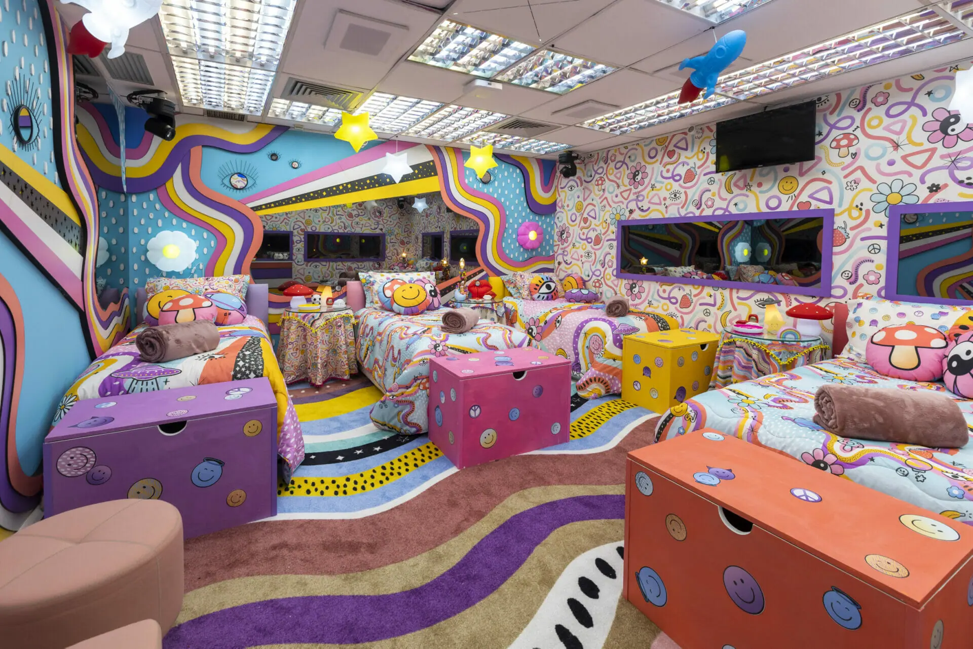 Decoração da casa do BBB 22