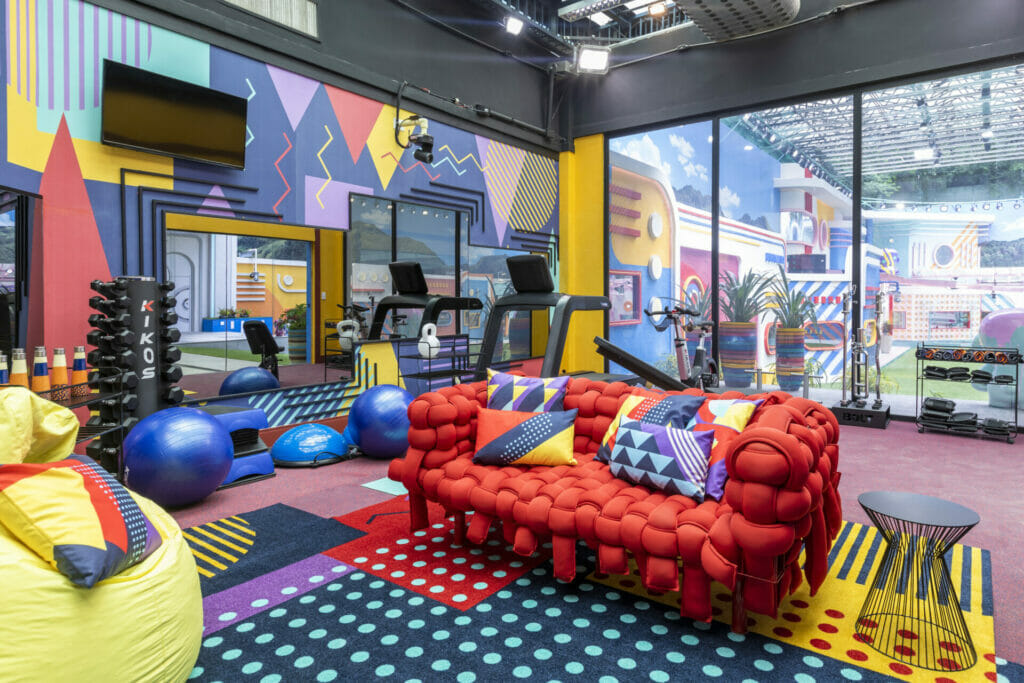 Decoração da casa do BBB 22