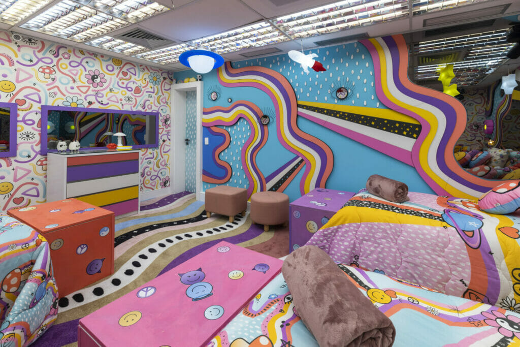 Decoração da casa do BBB 22