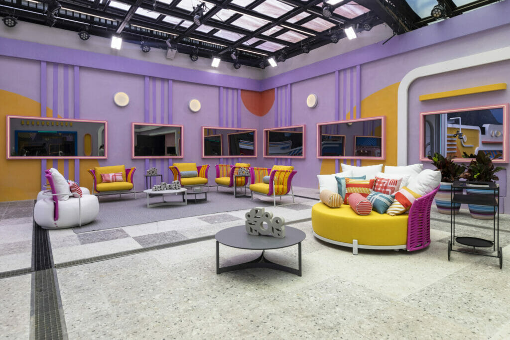 Decoração da casa do BBB 22
