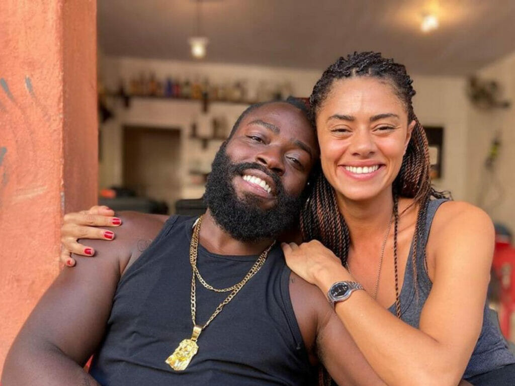 Douglas Silva ao lado de Ana Flávia Cavalcanti (Reprodução/Instagram)