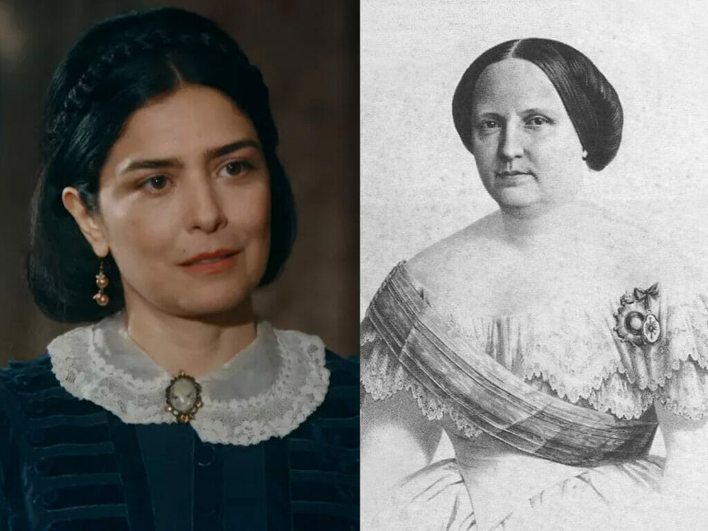 Teresa Cristina, figura histórica do Brasil (Reprodução/Globo)