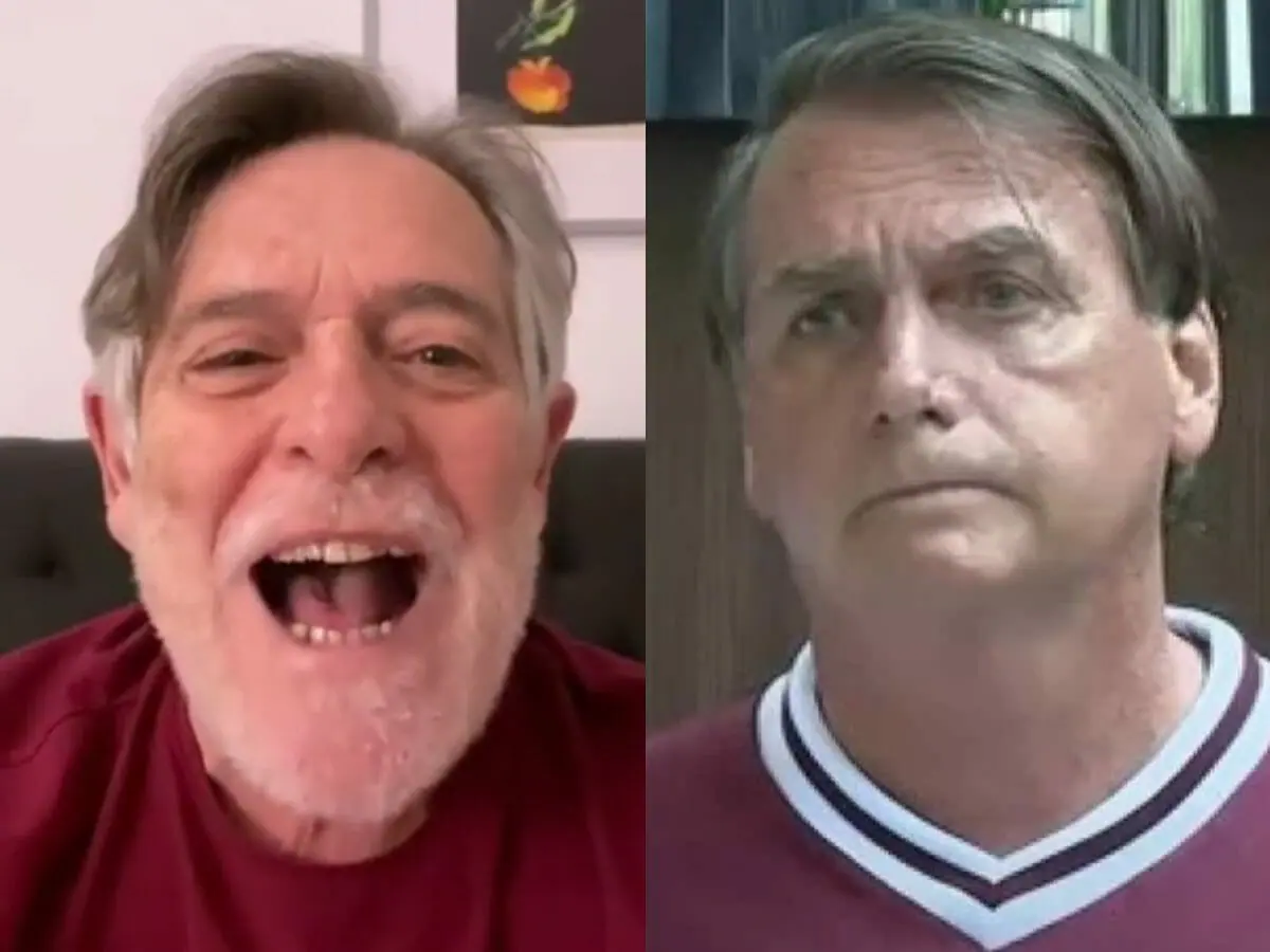 José de Abreu ironiza críticas de Jair Bolsonaro (Reprodução)