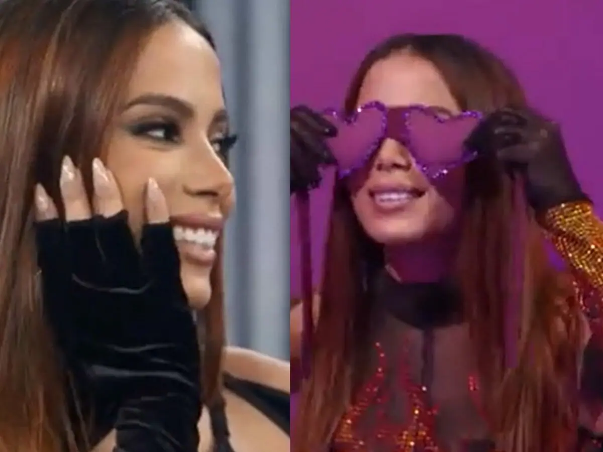Um Crush para Anitta, novo quadro do Domingão (Reprodução/Globo)