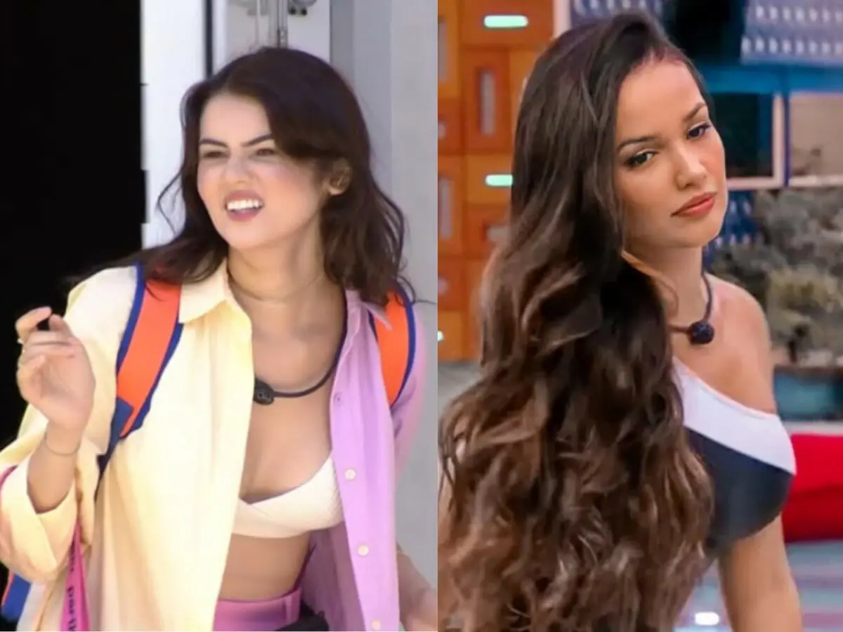 Eslovênia, do BBB 22 e Juliette, do BBB 21 (Reprodução/Globo)