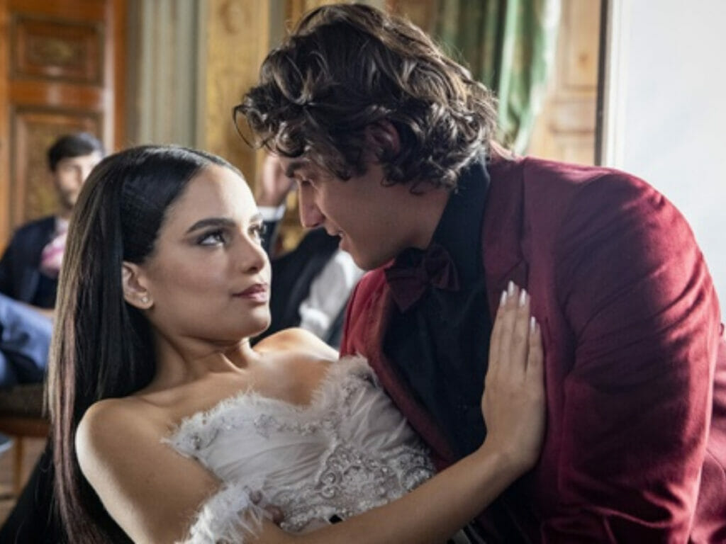 Rose (Carol Macedo) e Neném (Leonardo Zanchin) na juventude (Fabio Rocha/Globo)