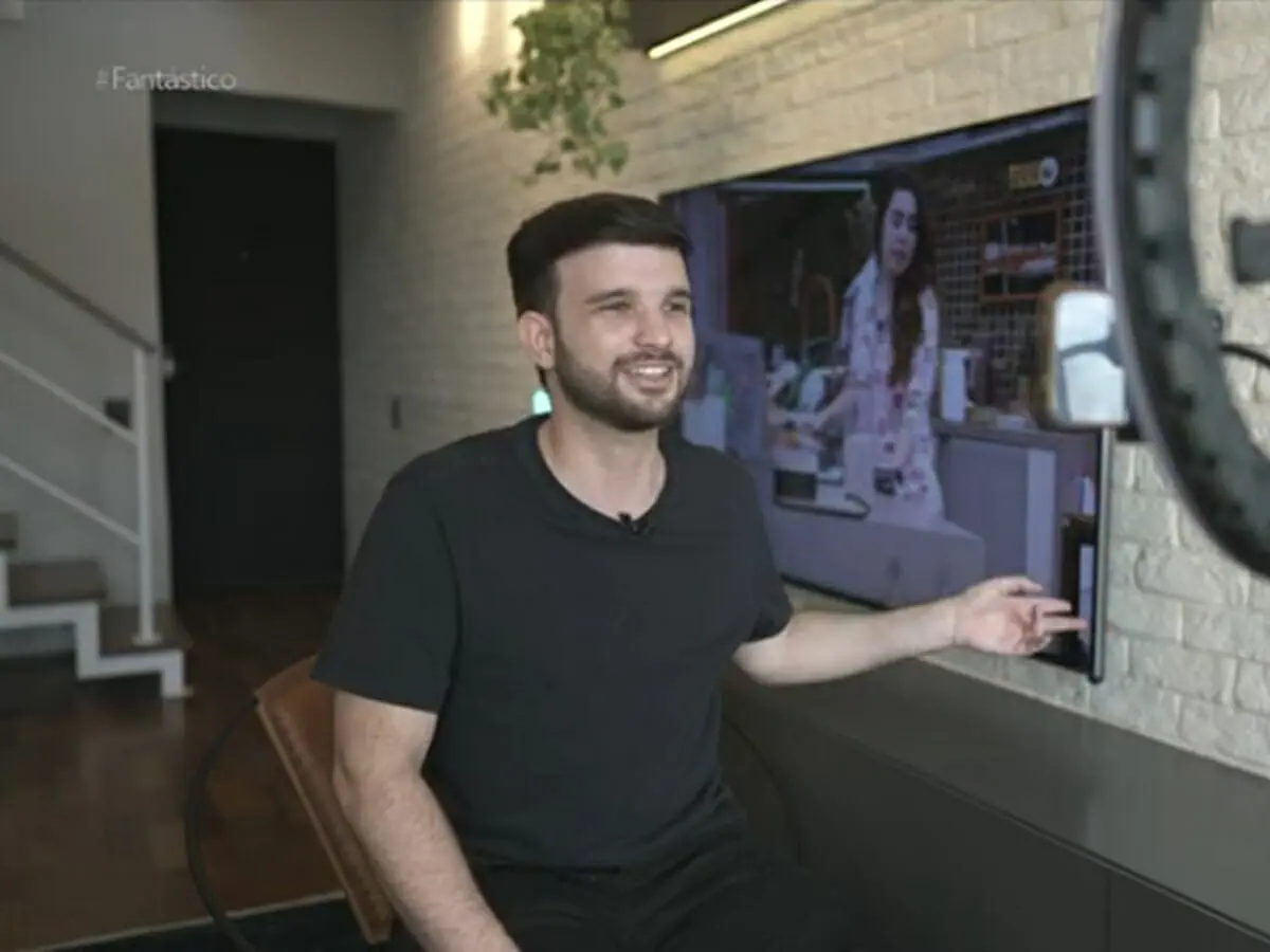 Henrique Lopes, dono do perfil Gina Indelicada no Instagram (Reprodução: Globo)