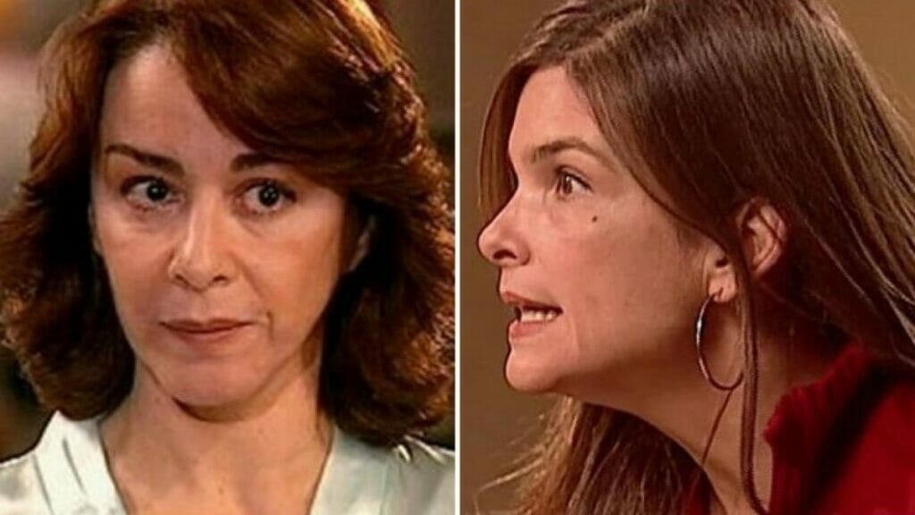 Edna e Alicinha em cena de O Clone (Reprodução)