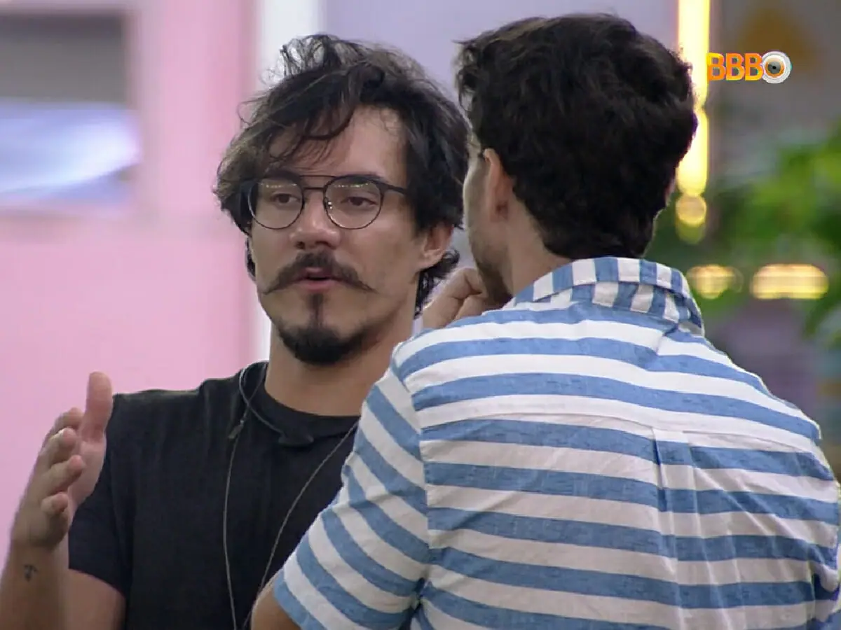 Eliezer e Lucas no BBB 22