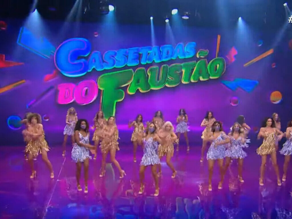 Fausto Silva estreia o Faustão na Band com vídeo-cacetadas no começo (Reprodução)