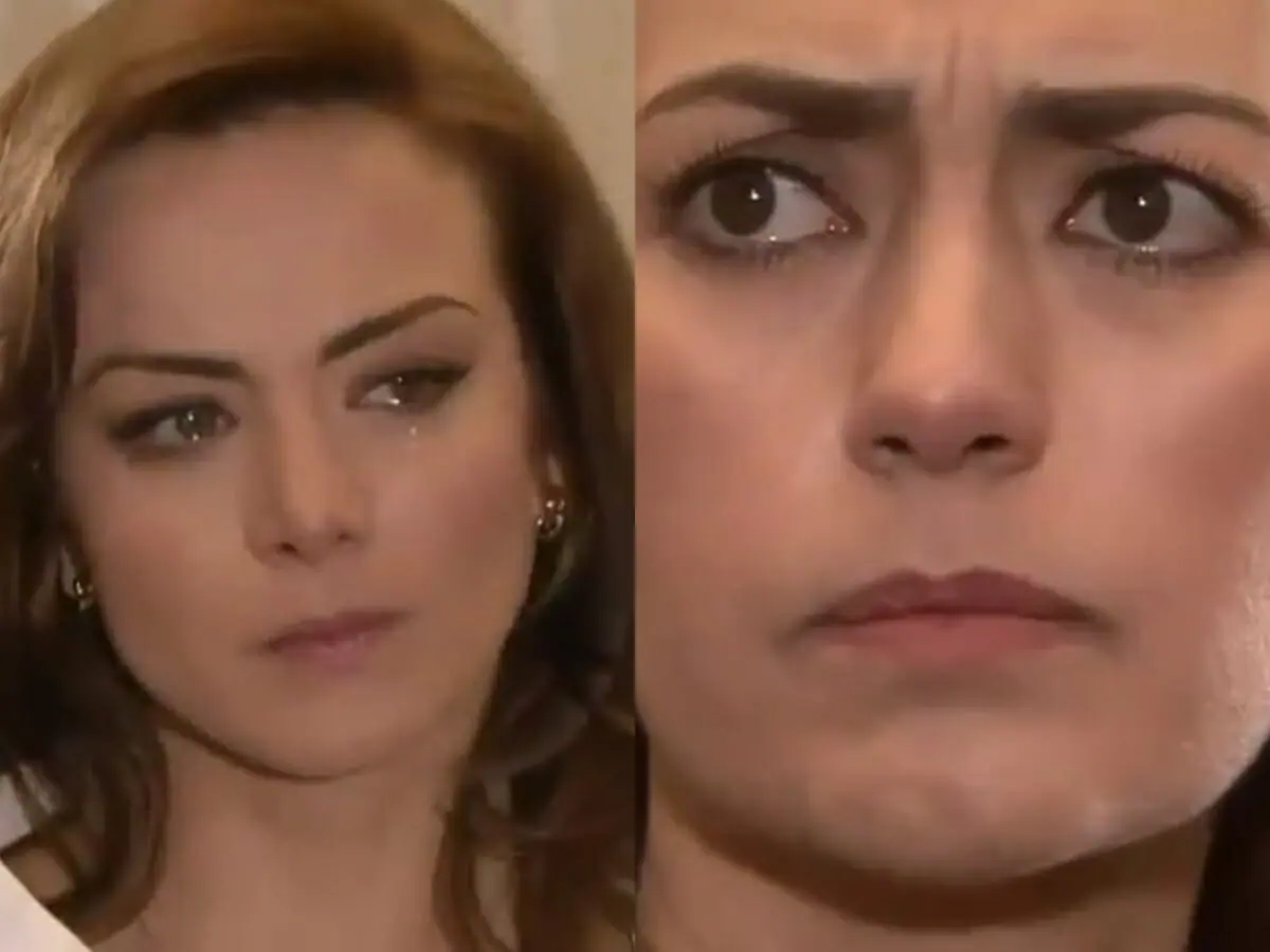 Fernanda (Silvia Navarro) e Margarida (Dacia Arcaraz) de Amanhã é Para Sempre