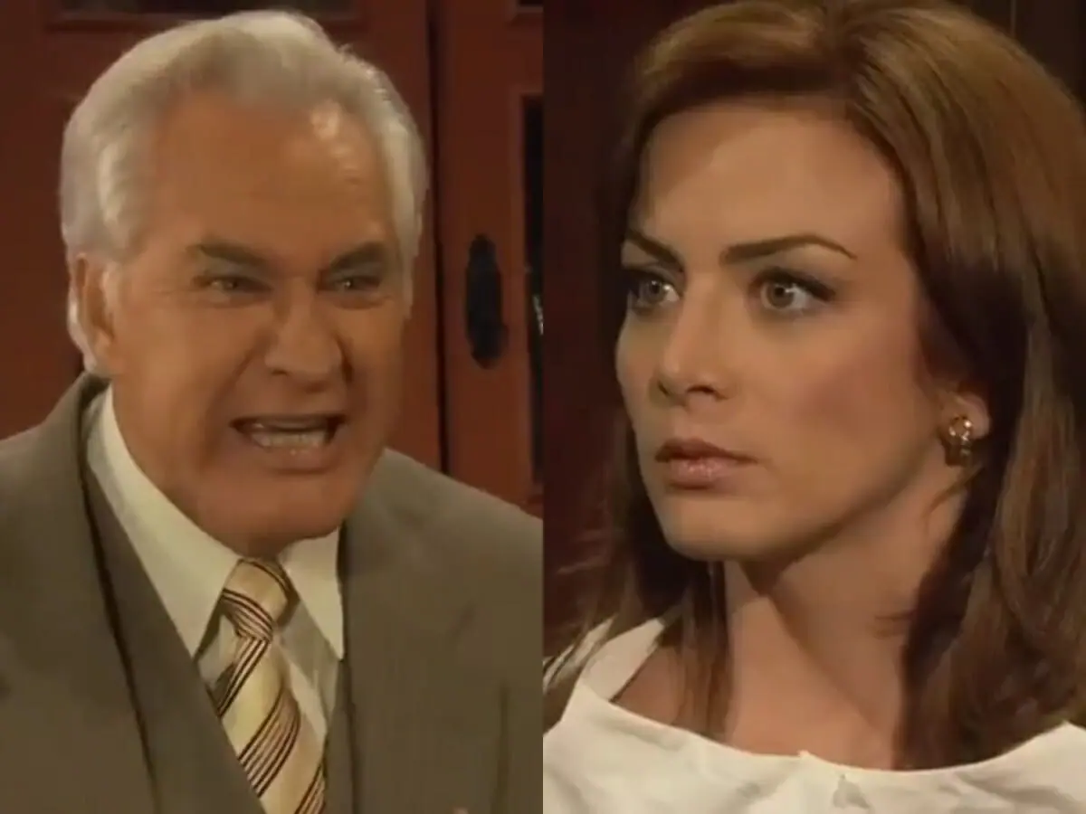 Gonçalo (Rogelio Guerra) e Fernanda (Silvia Navarro) de Amanhã é Para Sempre