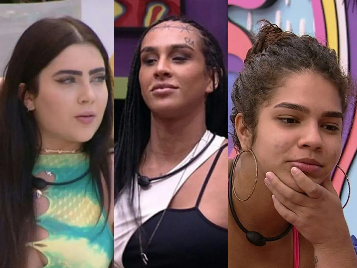 Jade Picon, Linn da Quebrada e Maria no BBB 22